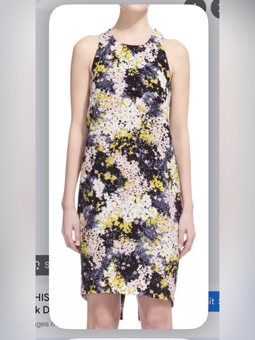Whistles Wild Floral Paloma Silk Dress